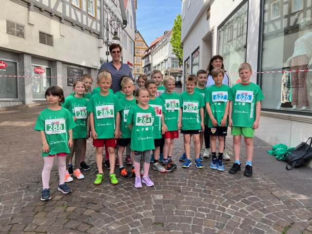 Waiblinger Stadtlauf am Sonntag, 8. Mai – Die Lindenschule war dabei!